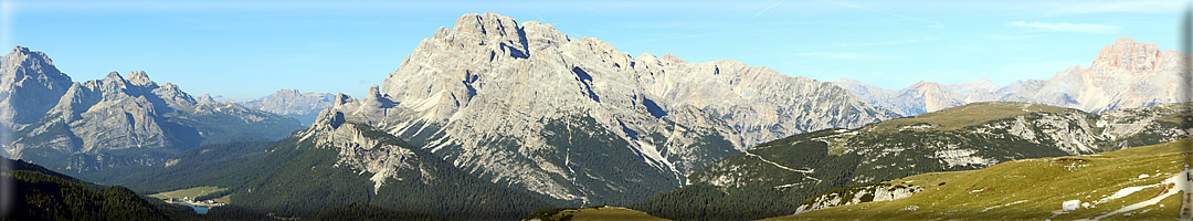 Foto panoramiche dal Monte Cristallo