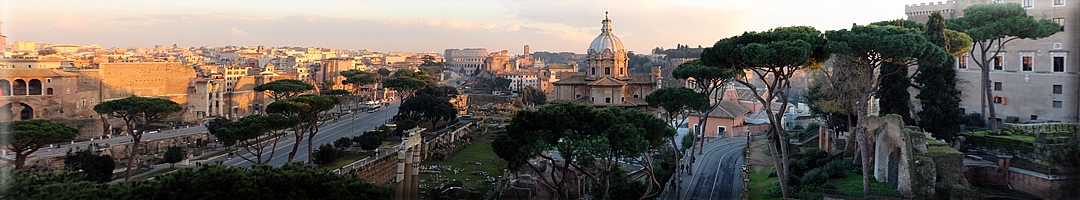 Foto panoramiche di Roma