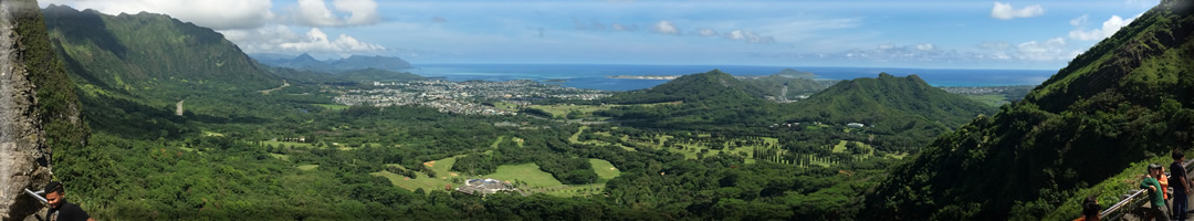 Foto panoramiche alle Isole Hawaii