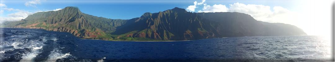 Foto panoramiche alle Isole Hawaii