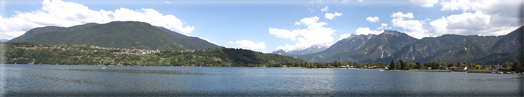 Foto panoramiche dal lago di Caldonazzo