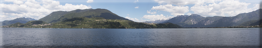 Foto panoramiche dal lago di Caldonazzo