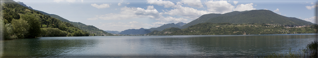 Foto panoramiche dal lago di Caldonazzo