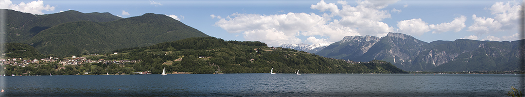 Foto panoramiche dal lago di Caldonazzo