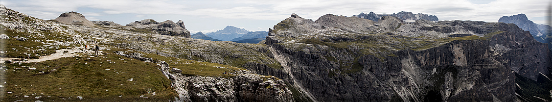 Foto panoramiche di Puez Odle