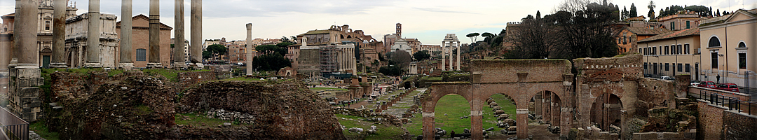 Foto panoramiche di Roma